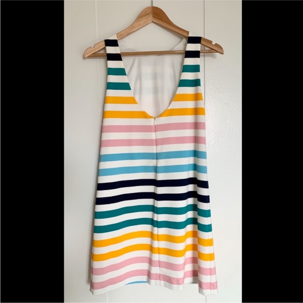 Zara Multi-Color Striped Mini Dress - Picture 9 of 9
